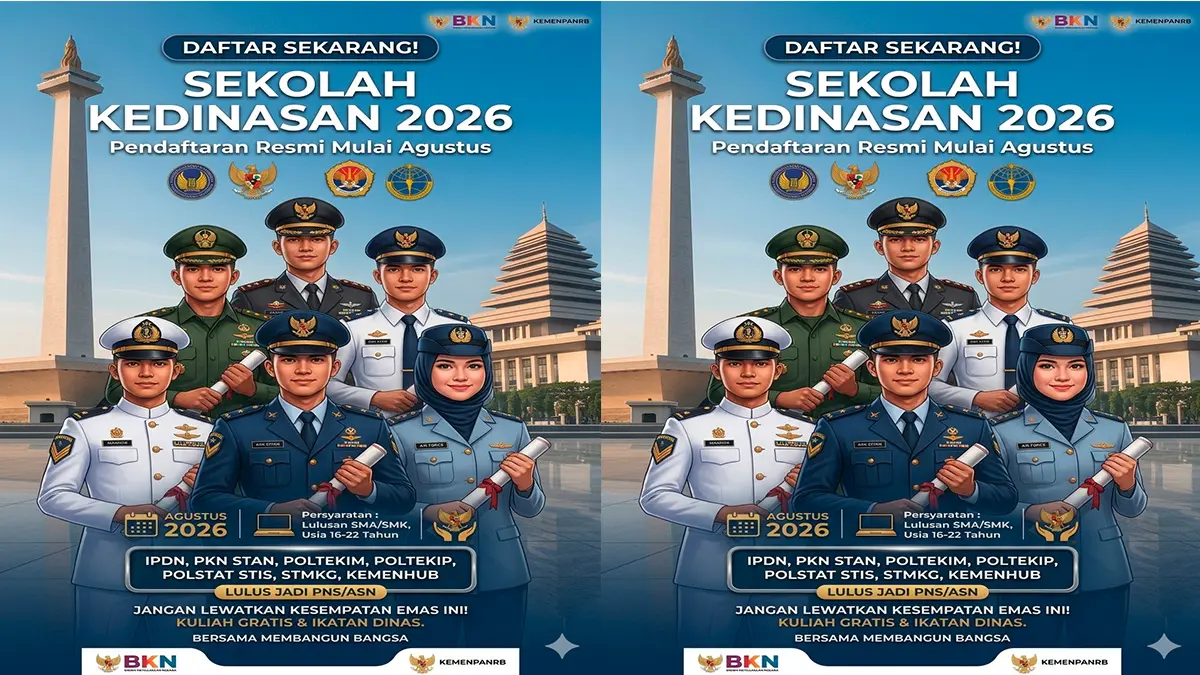 Impian Masa Depan! Kuliah Gratis Langsung Jadi PNS, Cek Jadwal Pendaftaran Sekolah Kedinasan 2026
