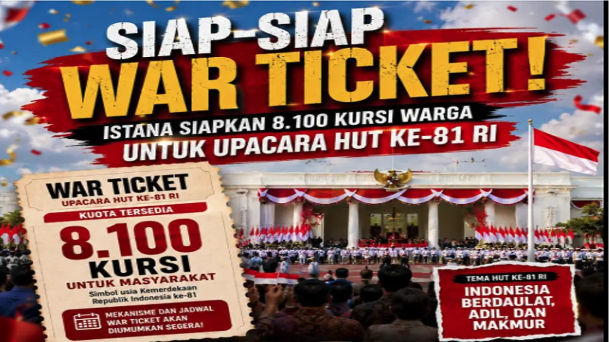 Wantimpres Beri Warning! Siapkan 6 Berkas Ini Sekarang Jika Ingin Ikut Upacara Detik-Detik Proklamasi di Istana
