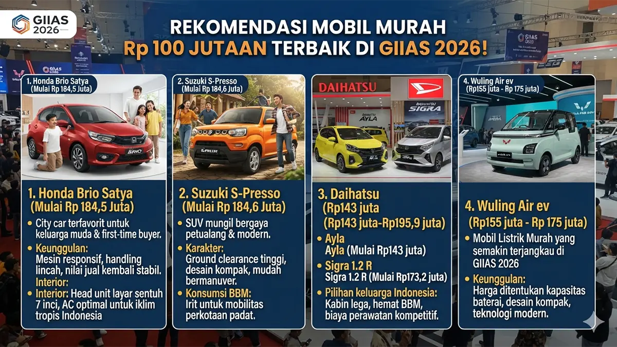 Siap-Siap Antre! Mobil SUV Mungil Rp 180 Jutaan Ini Tampil Mencolok di GIIAS 2026
