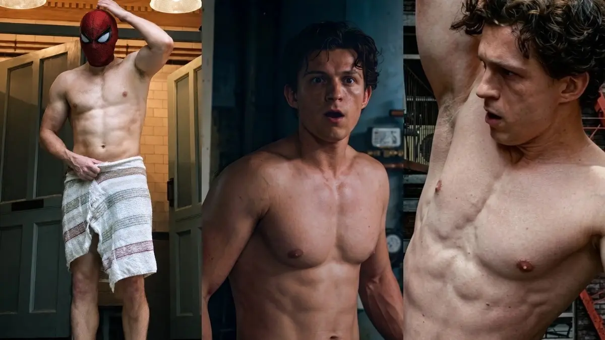 Badan Atletis ala Spider-Man  Tom Holland