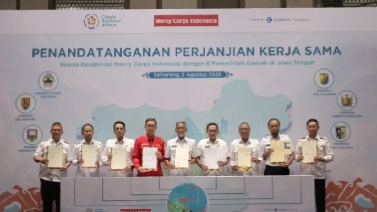 MoU memperkuat kebijakan dan implementasi ketahanan iklim serta penanganan banjir di wilayah Daerah Aliran Sungai (DAS) Babon dan DAS Tuntang