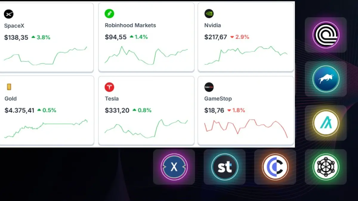 10 Token RWA Terpopuler 2026: Dari Saham SpaceX sampai GameStop Bisa Dibeli Pakai Kripto.