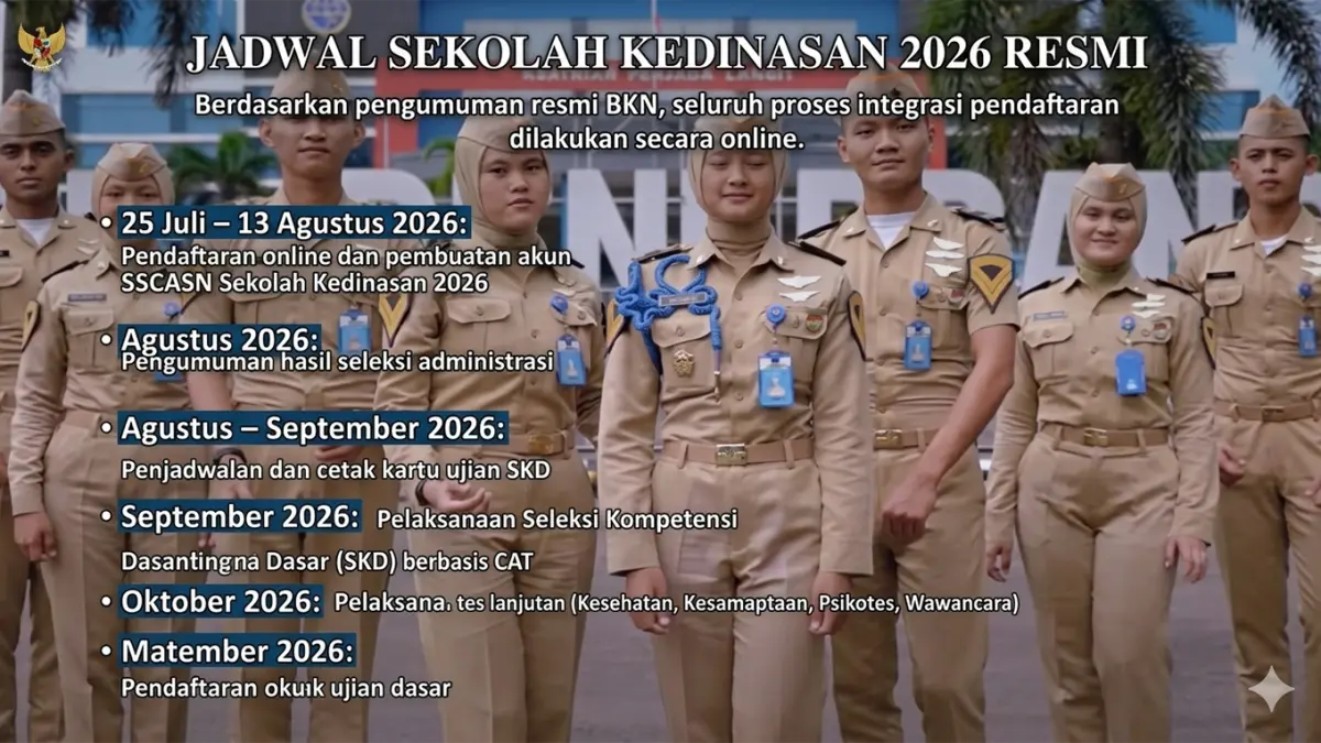 Banjir Peminat! Ini Cara Daftar Sekolah Kedinasan 2026 Lewat SSCASN Sebelum Pendaftaran Ditutup 
