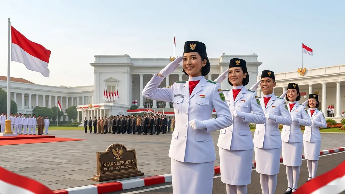 Berapa Gaji Paskibraka Nasional 2026? Ini Perbandingan Honor Tingkat Pusat, Provinsi, dan Daerah
