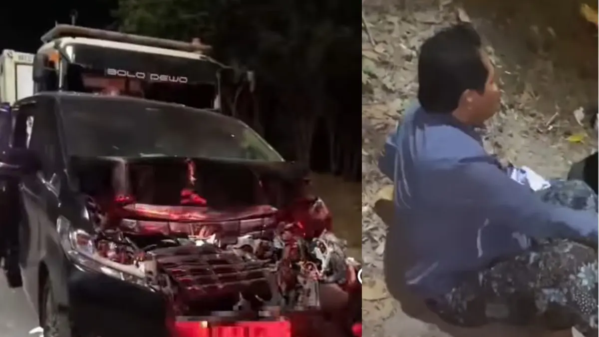BREAKING NEWS: Mobil Alphard S 148 AH KH Anwar Zahid Ringsek Tergencet Truk di Bojonegoro, Begini Kondisi Sang Kiai Sekarang

