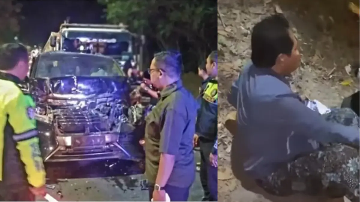 Detik-detik Menegangkan Mobil KH Anwar Zahid Dihantam Truk Trailer dari Belakang, Netizen Syok Lihat Kondisi Alphard-nya Begini Kronologi Kecelakaannya

