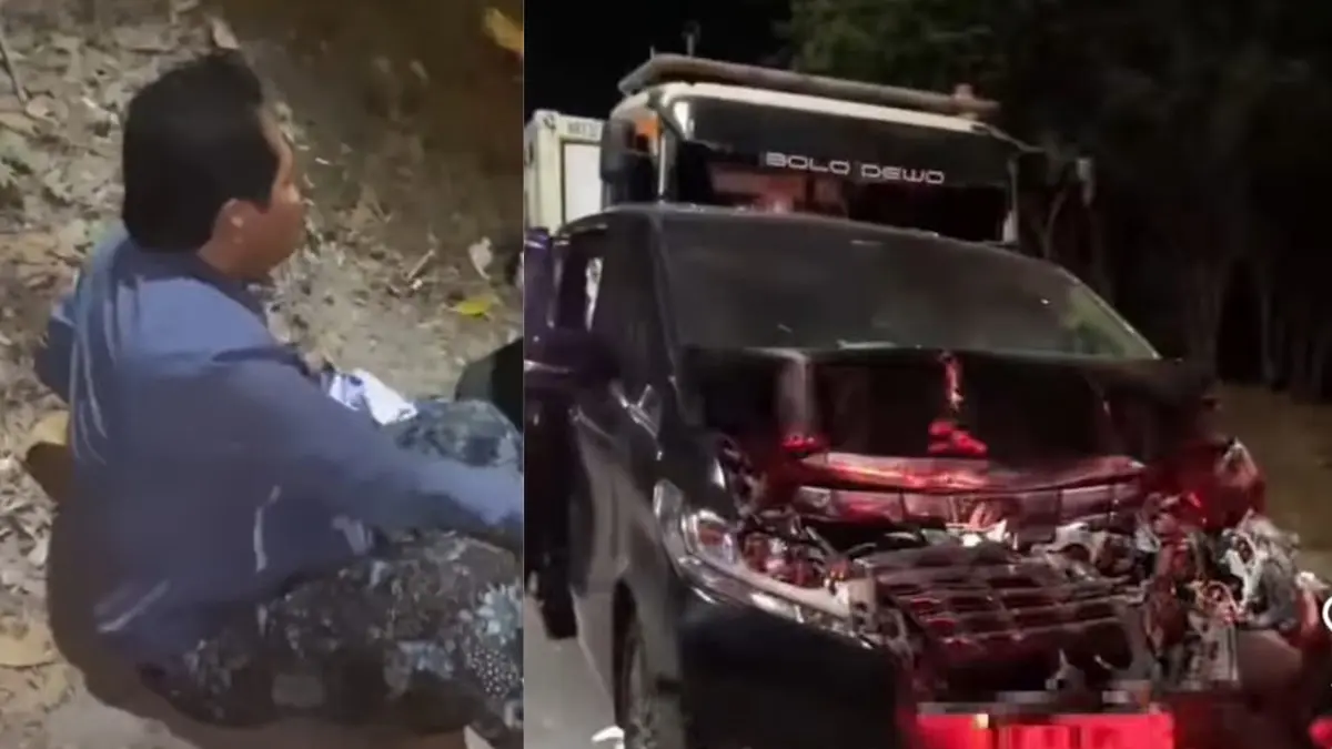 Ngeri! Kronologi Kecelakaan Mobil Alphard S 148 AH Abah Anza Sampai Tergencet Truk di Bojonegoro, Begini Kondisi Mengejutkan Sang Kiai Sekarang
