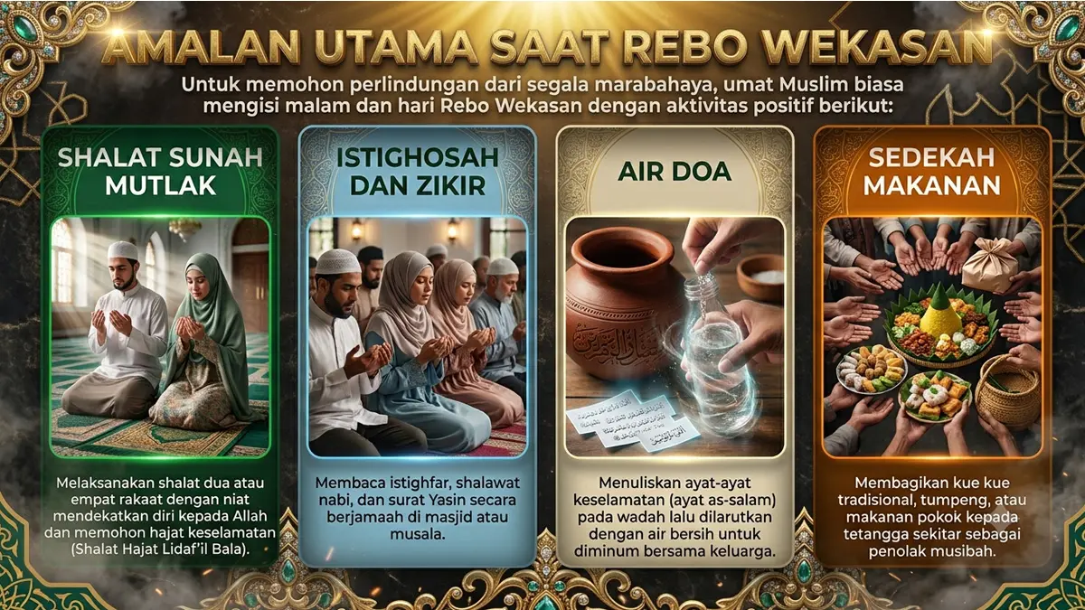 Niat, Cara, Doa, Mandi dan Sholat Rebo Wekasan di Bulan Safar Agustus 2026
