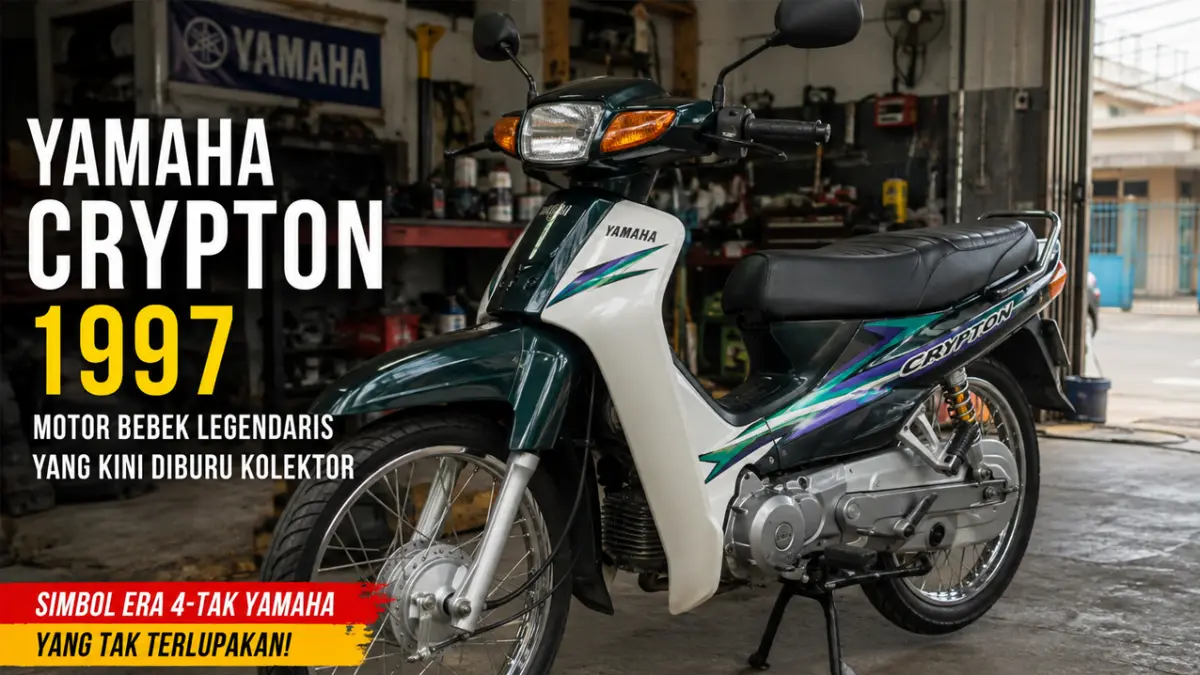 Yamaha Crypton 1997 diburu kolektor