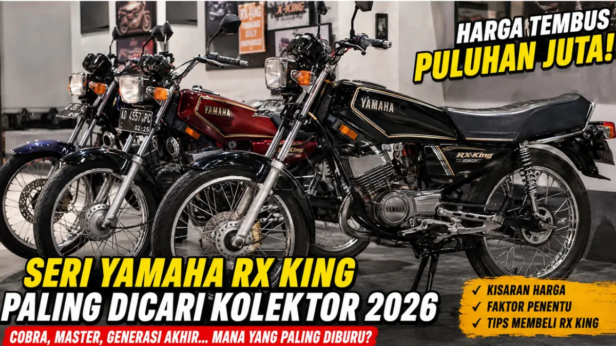 Yamaha RX King Masih Jadi Buruan, Ini Seri yang Paling Diminati dan Kisaran Harganya