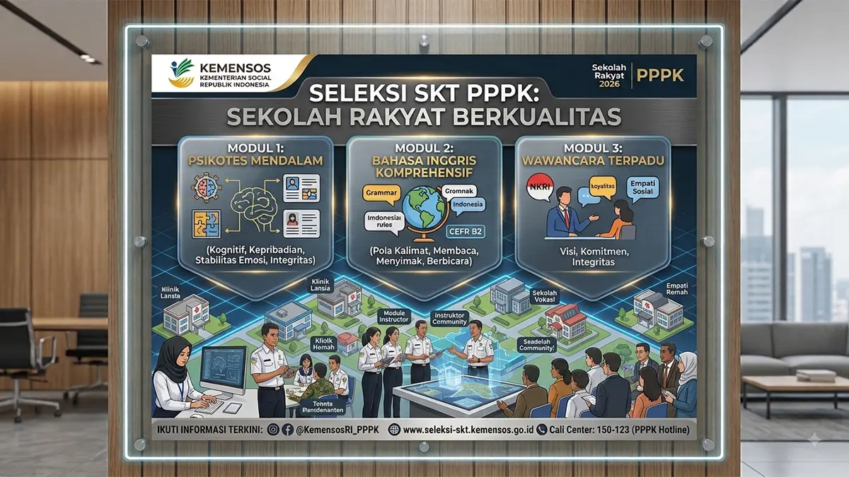 Ini Strategi Tembus Nilai Sempurna SKT Kemensos 2026 yang Jarang Dibahas Soal dan Kunci Jawabannya
