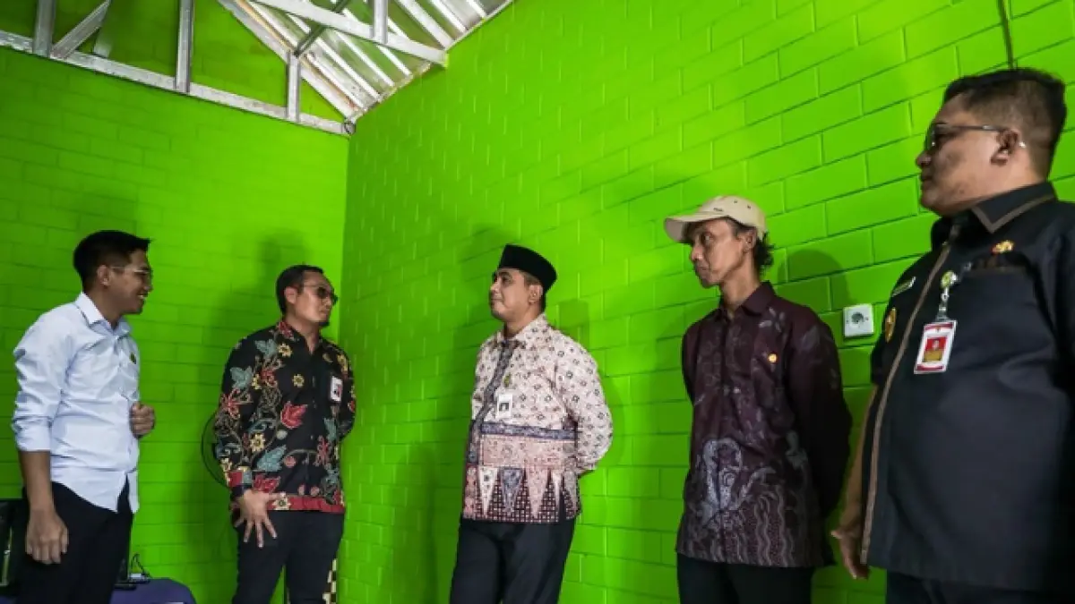 Bangunan rumah dengan bata interlock tersebut diresmikan Wakil Gubernur Jawa Tengah Taj Yasin Maimoen, Kamis, (13/8/2026)