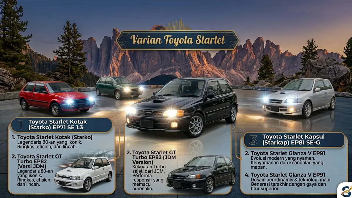 Bongkar Rahasia Toyota Starlet Kapsul SE-G, Mengapa Mobil Varian Ini Paling Diburu Kolektor?
