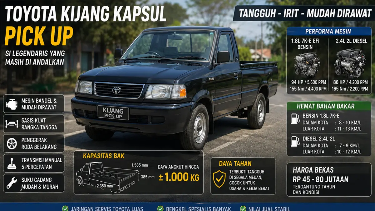 kijang kapsul pick up