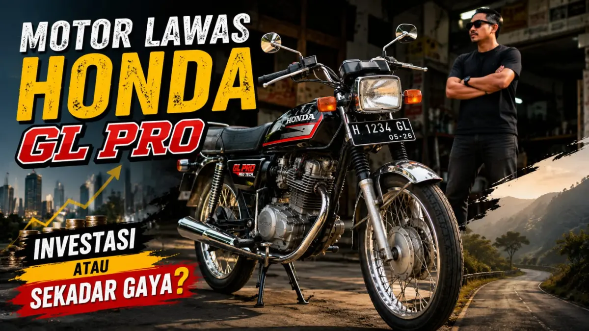 Ilustrasi: Motor lawas atau motor klasik bagi pemiliknya bisa menjadi sebuah investasi, namun juga hanya sekadar menjadi barang untuk gaya-gayaan. (ai/Sulistiono)