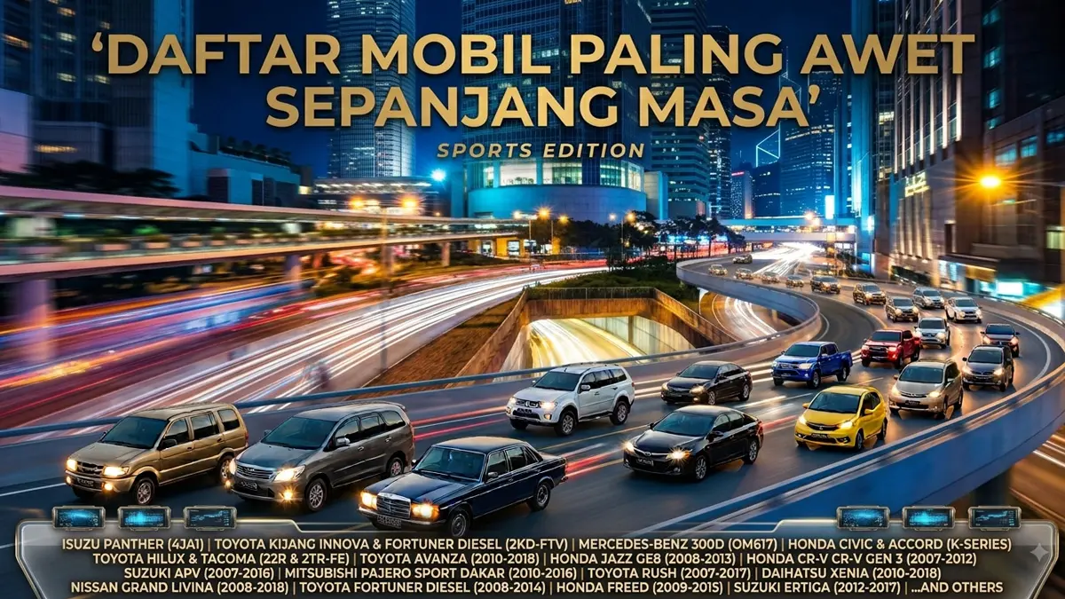 Pantas Saja Dicari Pecinta Otomotif, 15 Mobil Bekas Ini Dikenal Punya Daya Tahan Mesin Ekstrem
