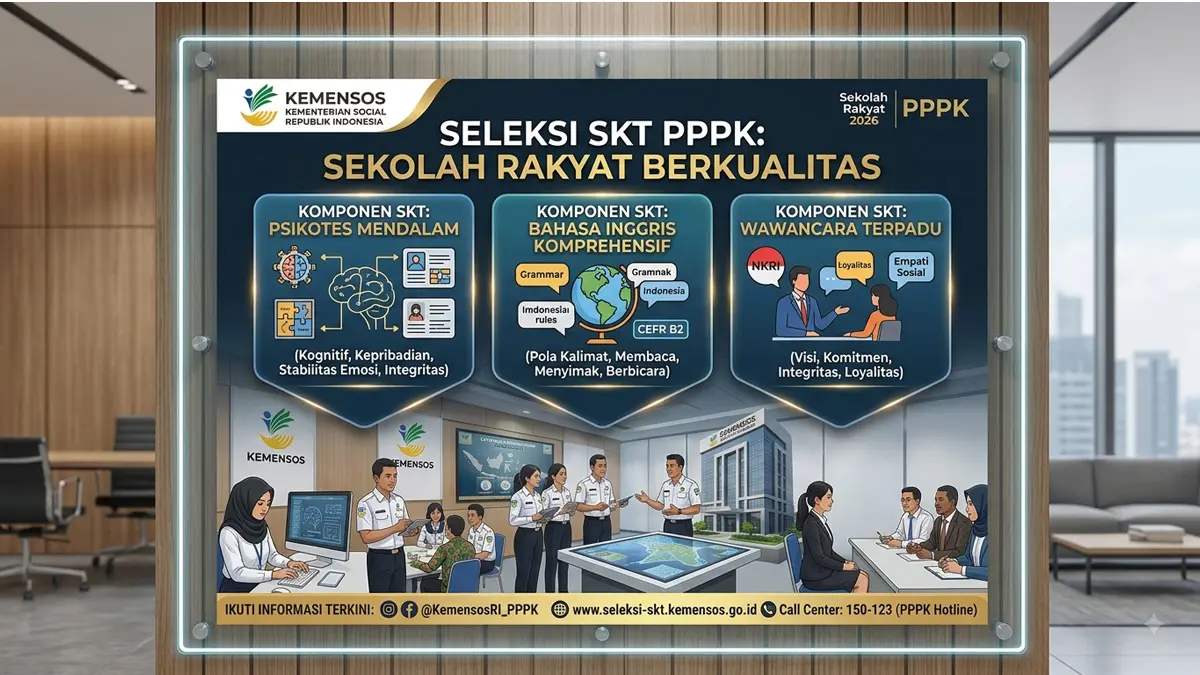 Siap-Siap Lolos! Panduan Lengkap Soal dan Kunci Jawaban SKT Sekolah Rakyat Kemensos 2026
