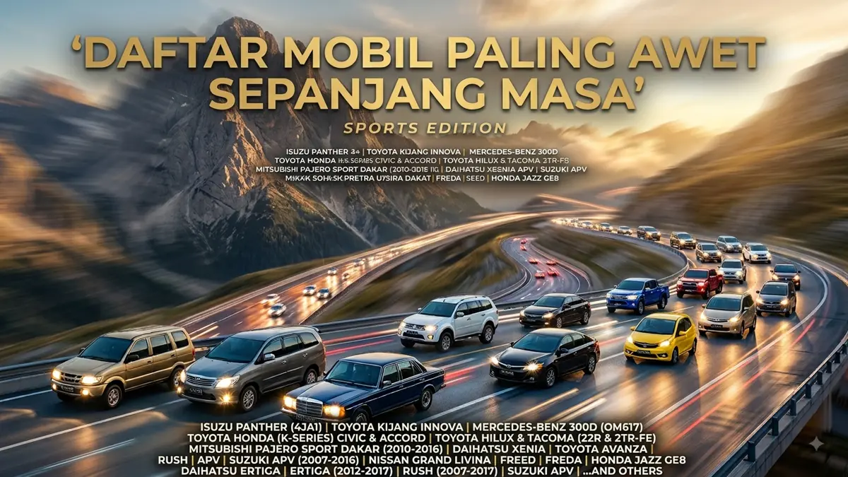 Bebas Khawatir Kantong Jebol, 15 Mobil Ini Terbukti Tangguh Menghadapi Macet dan Beban Berat"
