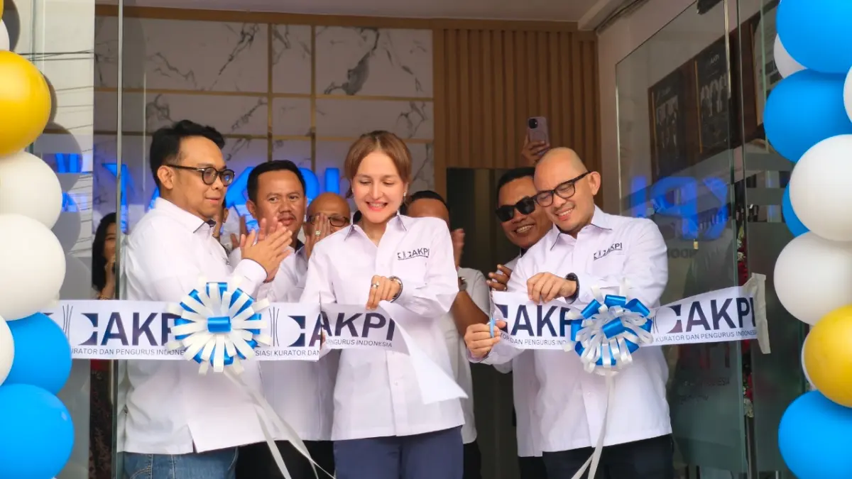 Pengurus AKPI meresmikan kantor sekretariat wilayah Jateng-DIY di Jalan Prof Hamka, Ngaliyan, Semarang, Jumat (14/8/2026).