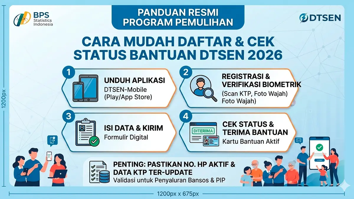 Penyebab Data PIP 2026 Gagal Padahal Sudah Cek Desil di dtsen-form.bps.go.id 
