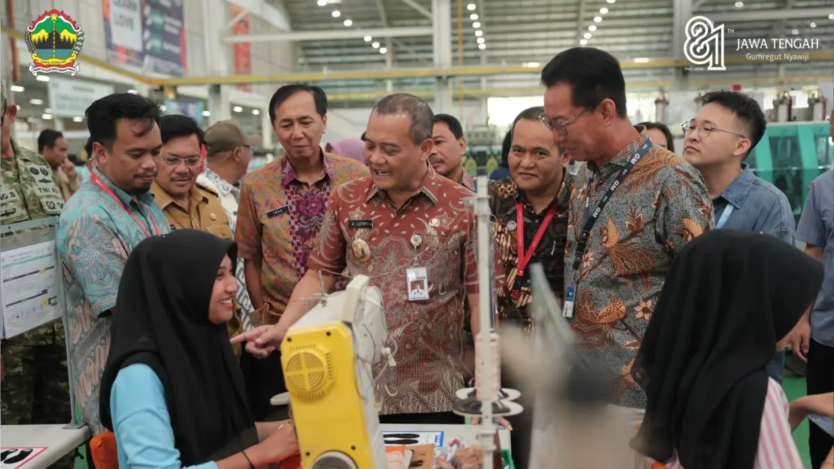  Provinsi Jawa Tengah mencatat pertumbuhan ekonomi 5,80% secara kumulatif (c-to-c) pada Semester I-2026. 