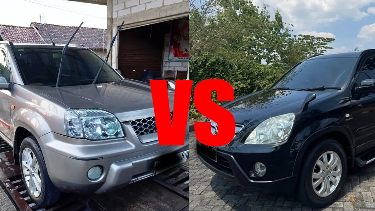 nissan x trail 2005 dan crv 2005