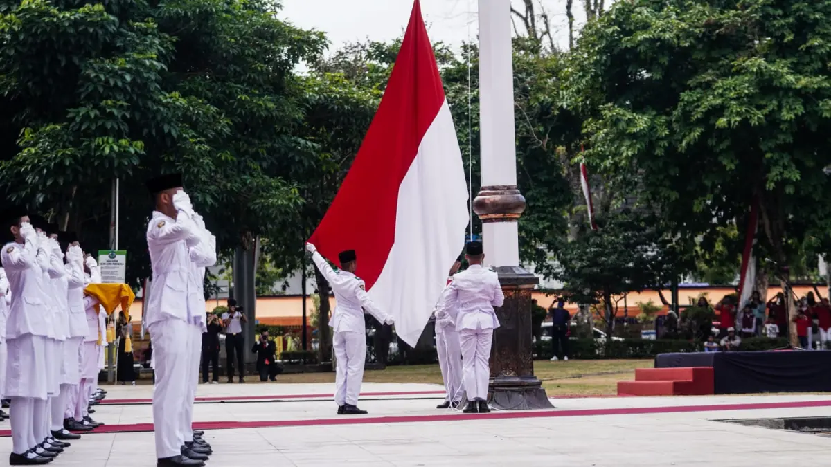 Peringatan HUT ke 81 Republik Indonesia oleh Pemkot Salatiga 