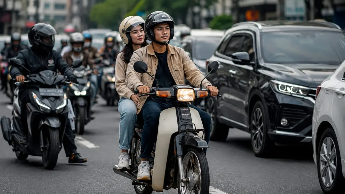 Ilustrasi: Meski usianya lebih dari tiga dekade, tapi motor bebek Honda Astrea masih layak digunakan untuk operasional harian, dengan catatan...(ai/Sulistiono)