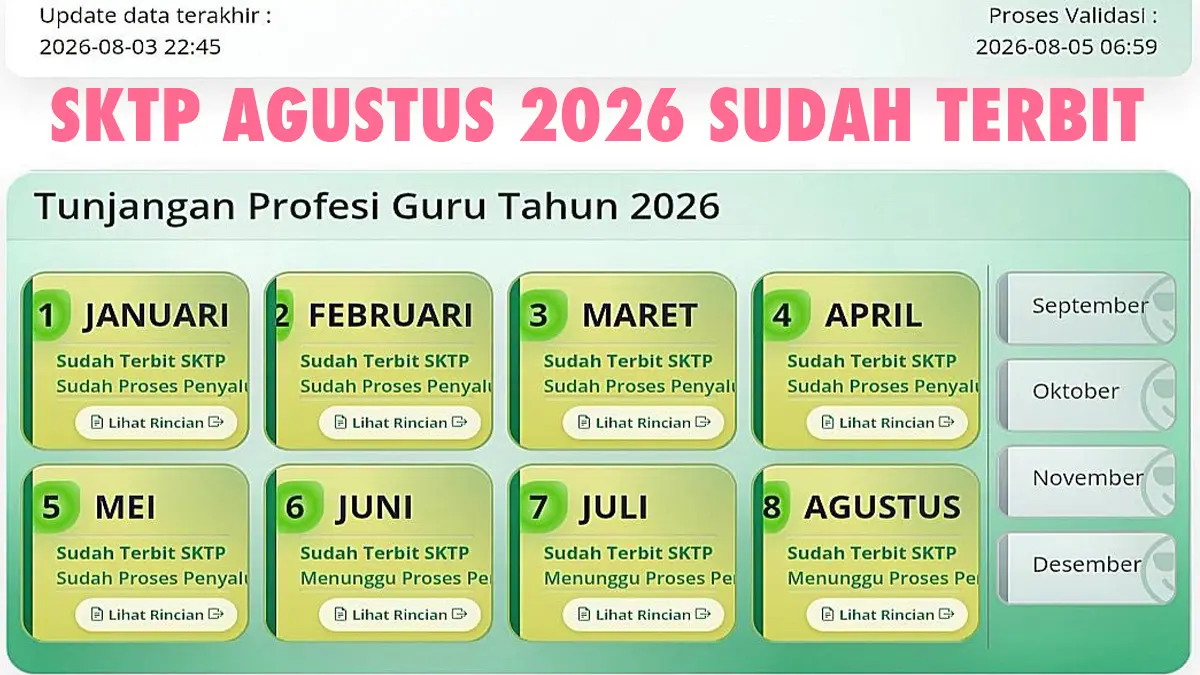 Bongkar Rahasia Info GTK: Cara Instan Guru Mengubah SKTP Agustus 2026 Belum Valid Jadi Siap Bayar!

