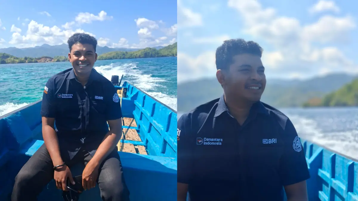 Menembus Ombak, Mantri BRI Hadirkan Layanan Perbankan di Kepulauan Maluku Utara