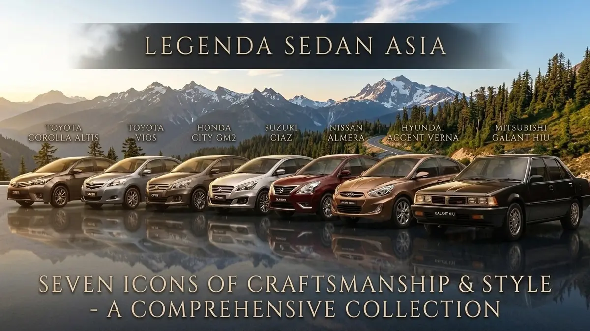 7 Mobil Sedan Bekas Murah Cocok untuk Karyawan Gaji UMR, Cicilan Ringan!
