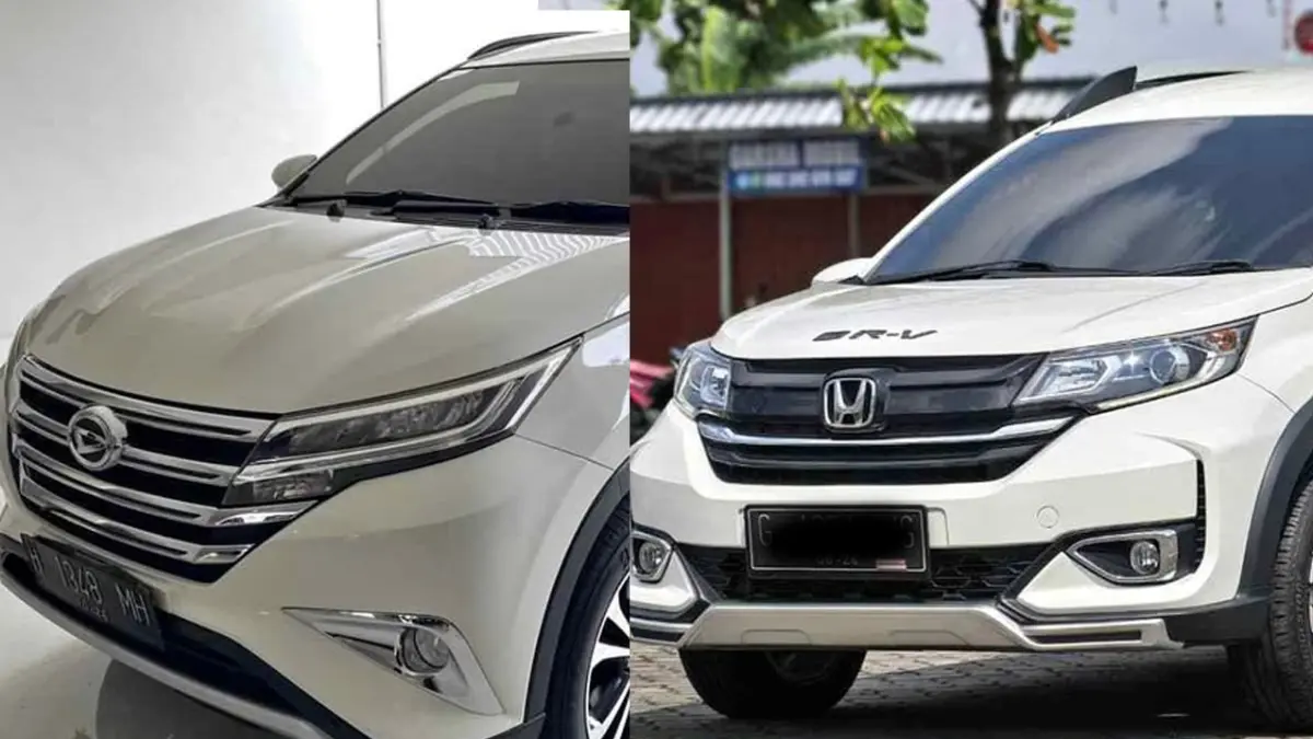 Cari SUV 7 Penumpang Bekas? Ini Perbandingan BR-V 2021 dan Terios 2021