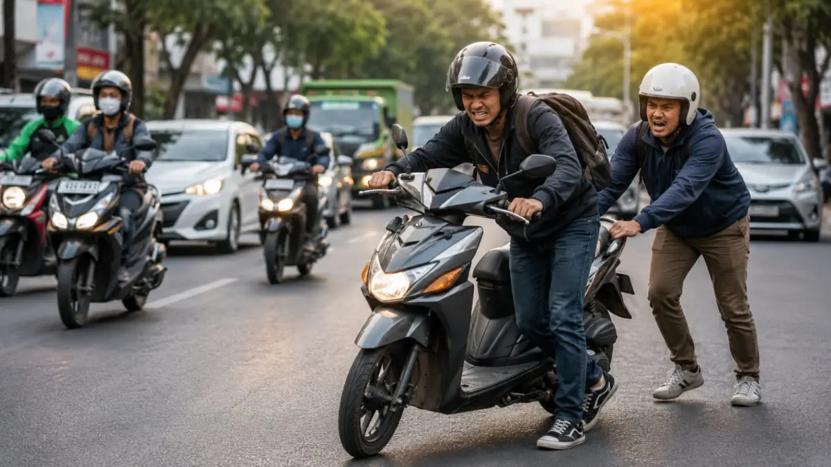 Ilustrasi: Beberapa kebiasaan buruk kita terhadap motor, bisa membuat usia motor jadi lebih pendek dan beaya perawatan membengkak. (ai/Sulistiono)