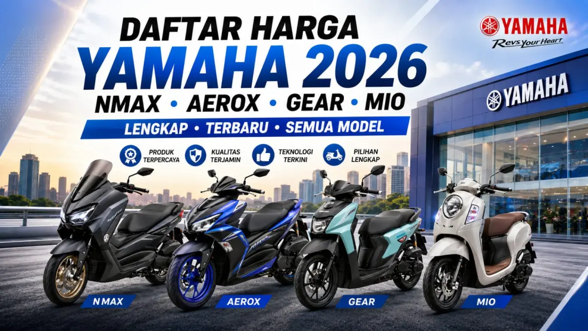 Ilustrasi: Beragam model motor matic  ditawarkan Yamaha baik yang cocok untuk harian maupun touring. (ai/Sulistiono)