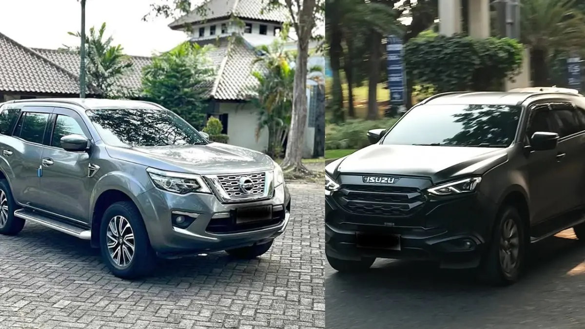 Nissan Terra 2018 vs Isuzu MU-X 2022