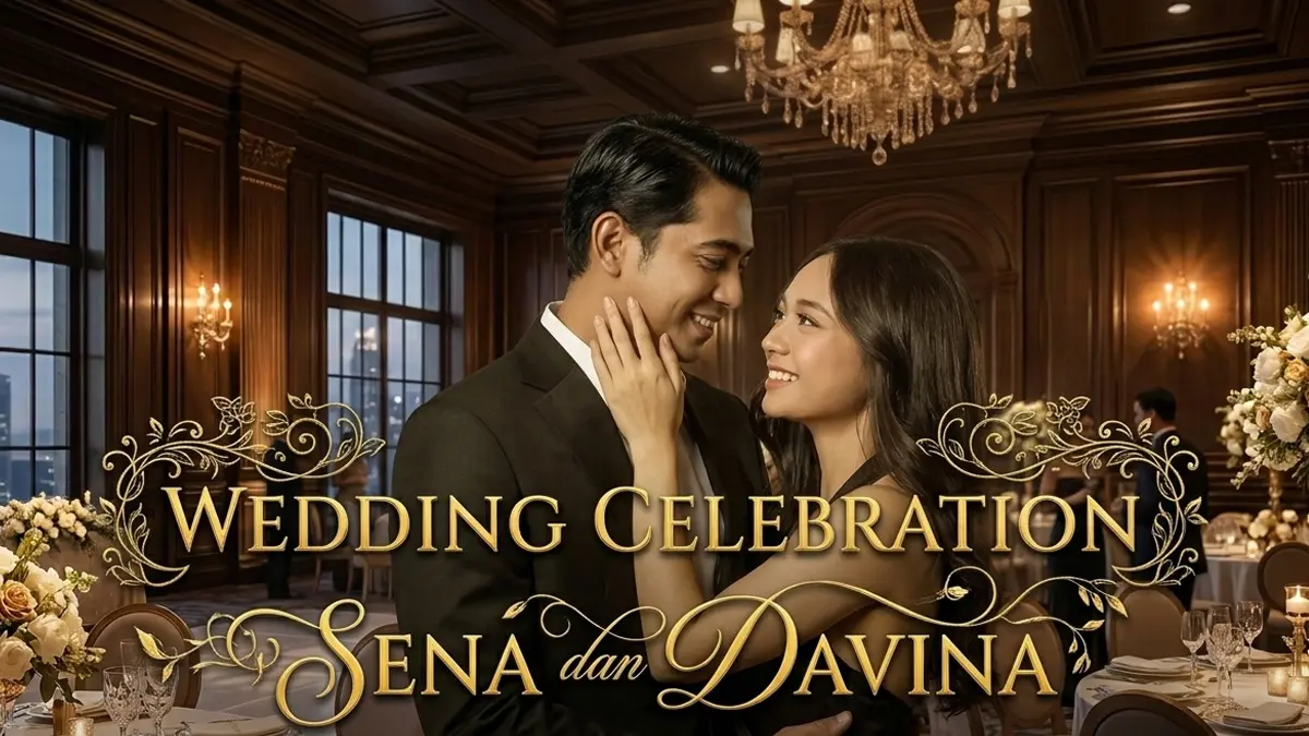 Sejarah Baru TV Indonesia! Pernikahan Senada Terikat Janji Bakal Disiarkan Live Layaknya Royal Wedding Celebration Sena dan Davina
