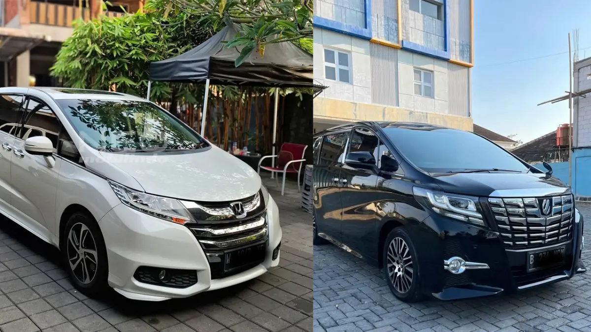 Toyota Alphard 2015 vs Honda Odyssey 2015