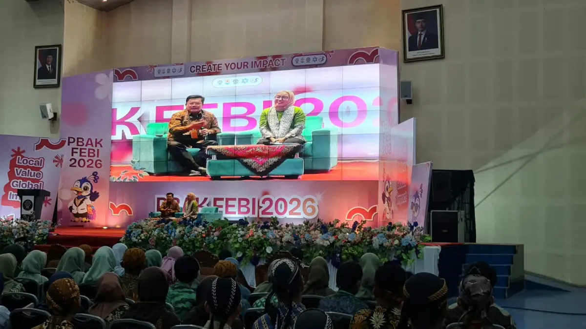 Wamenkop bersama wali kota Salatiga saat di auditorium UIN Salatiga