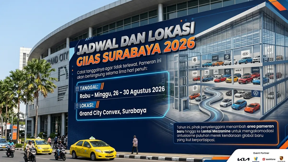 GIIAS Surabaya 2026 Resmi Dibuka! Ini Daftar Motor Mobil Baru yang Paling Ditunggu Warga