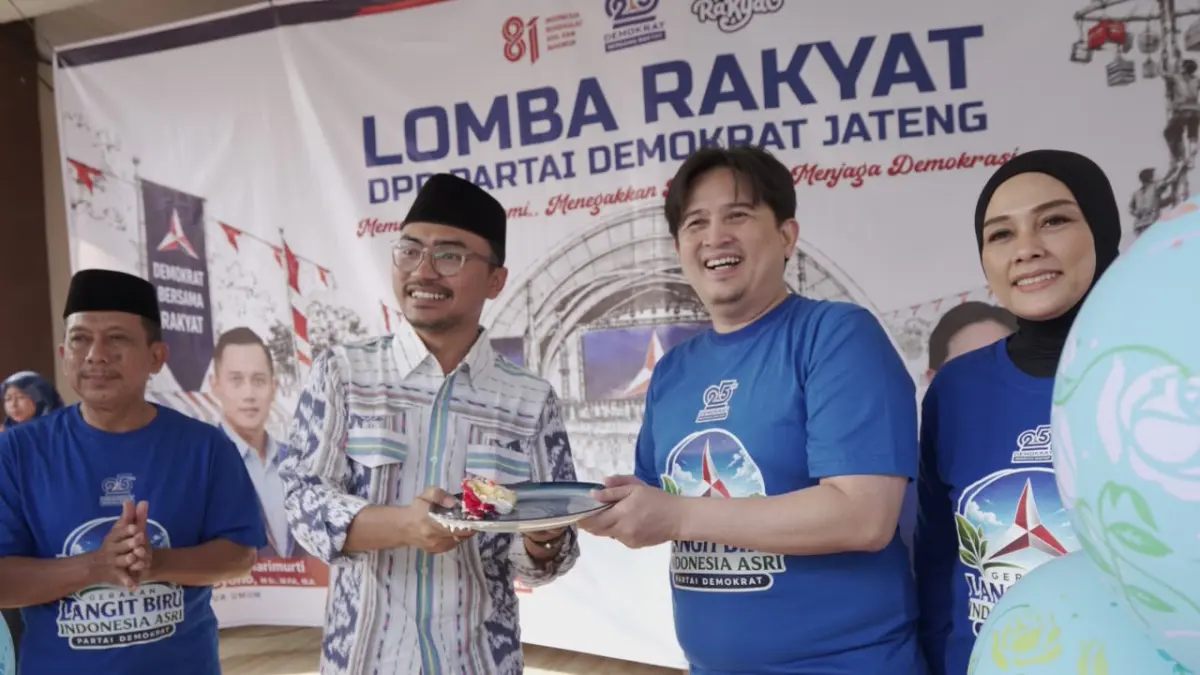 Peringatan Hari Ulang Tahun ke-25 Partai Demokrat di Jawa Tengah 