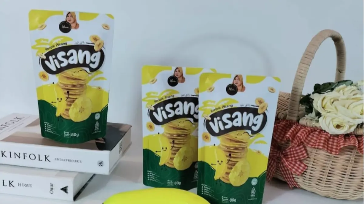 Sentuhan Rumah BUMN BRI Antar Keripik Pisang Lokal Tembus Malaysia dan Hong Kong