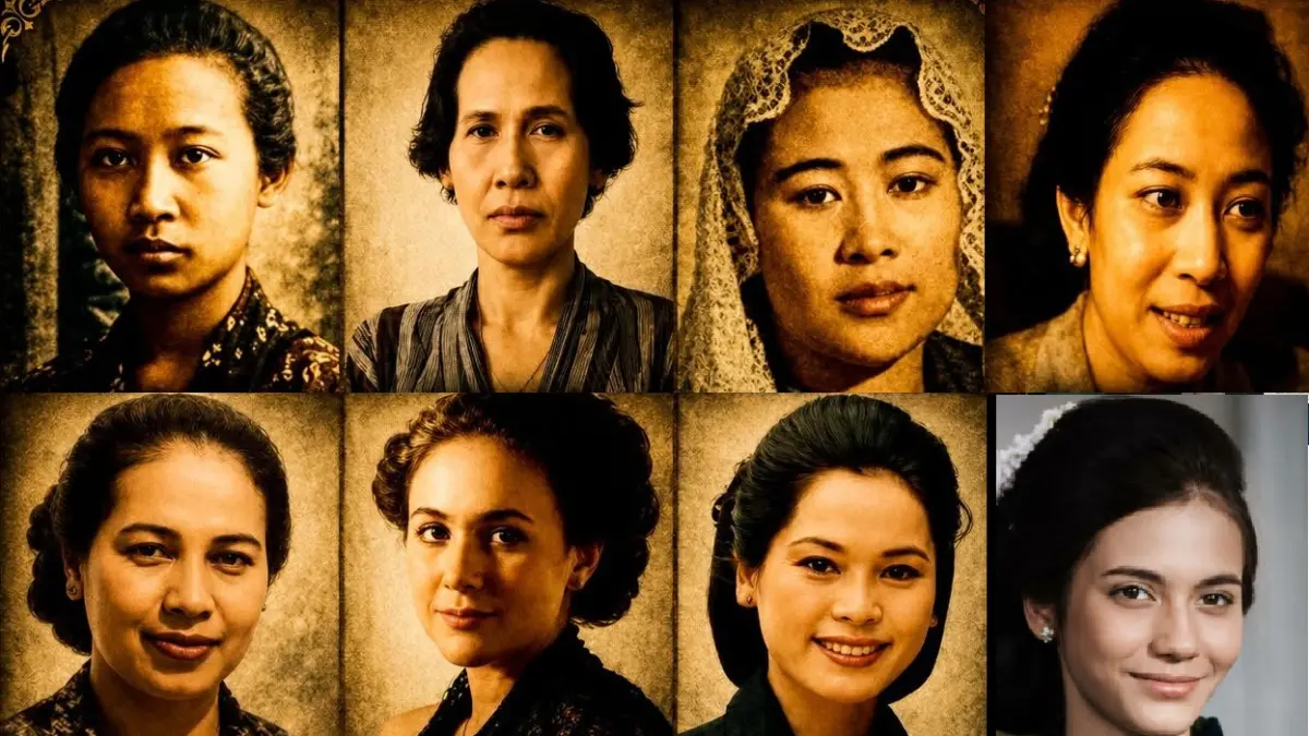9 Istri Soekarno: Daftar Nama, Kisah Cinta & Fakta Unik Sang Proklamator