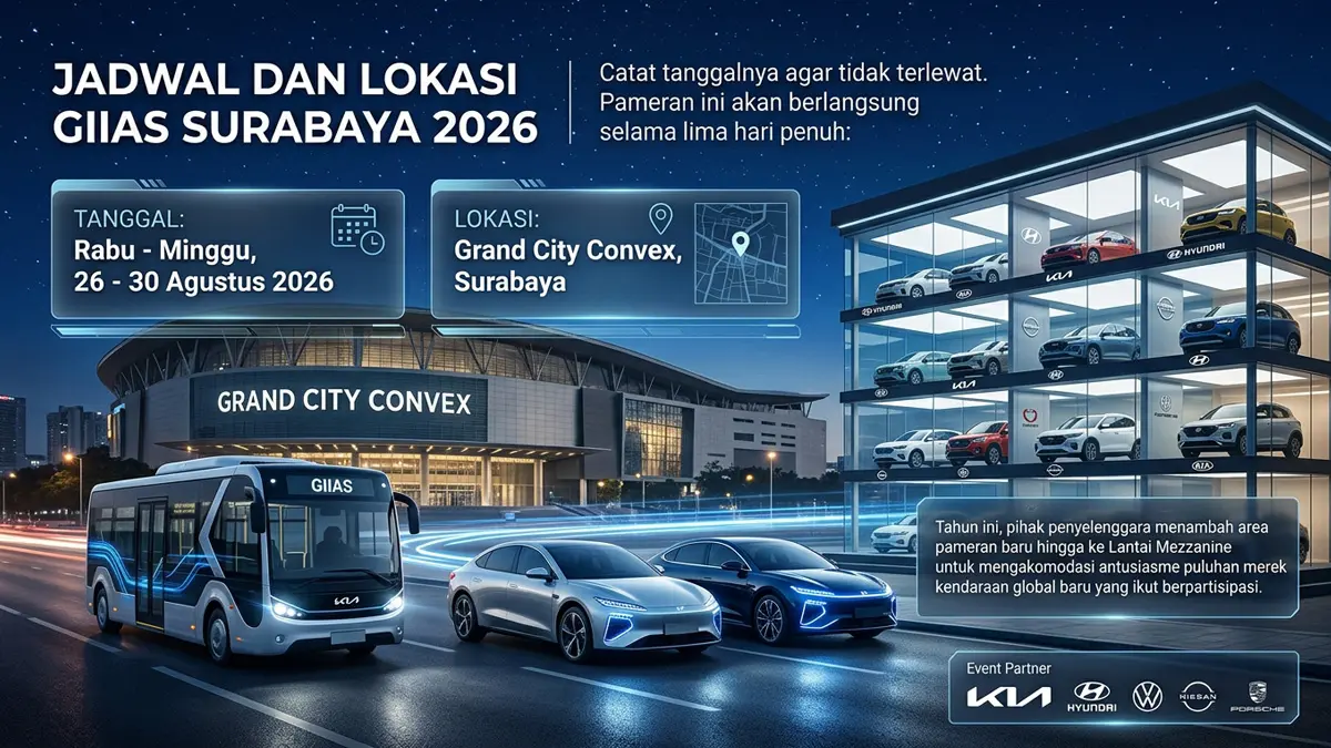Jangan Sampai Kelewatan! Bocoran Promo Tiket GIIAS Surabaya 2026, Ada Diskon 50 Persen’
