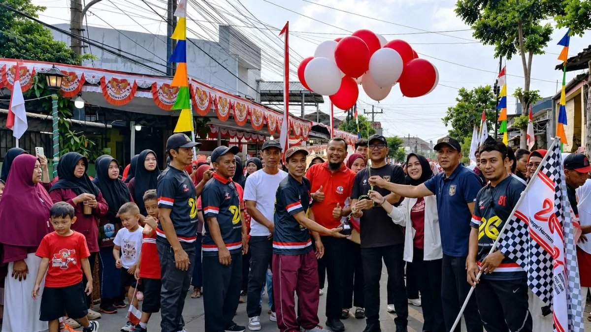 Warga Kelurahan Sawah Besar menunjukkan kreativitas dalam mengolah limbah menjadi berbagai barang kreasi