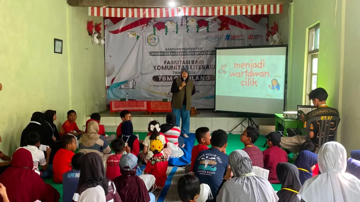 Kegiatan pelatihan wartawan cilik