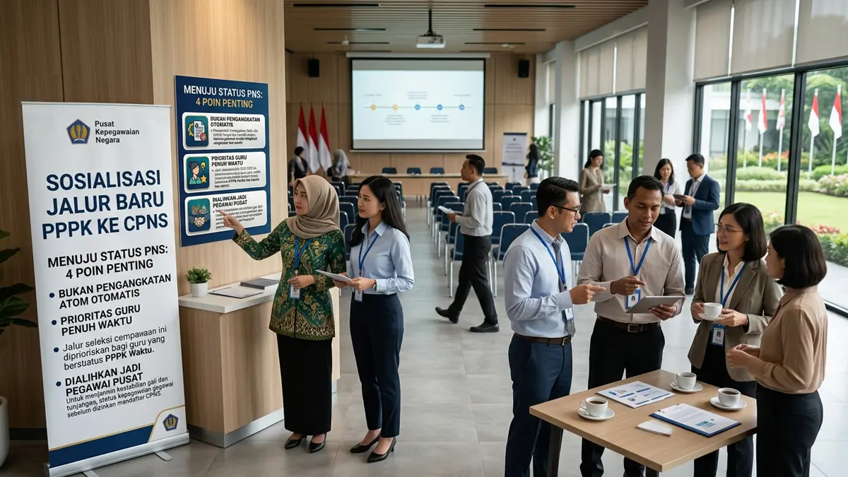 Nasib Guru PPPK Paruh Waktu Berubah Drastis di 2026, Semua Bakal Jadi PNS?
