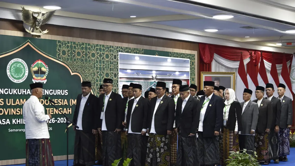 Pelantikan Pengurus baru MUI Jawa Tengah