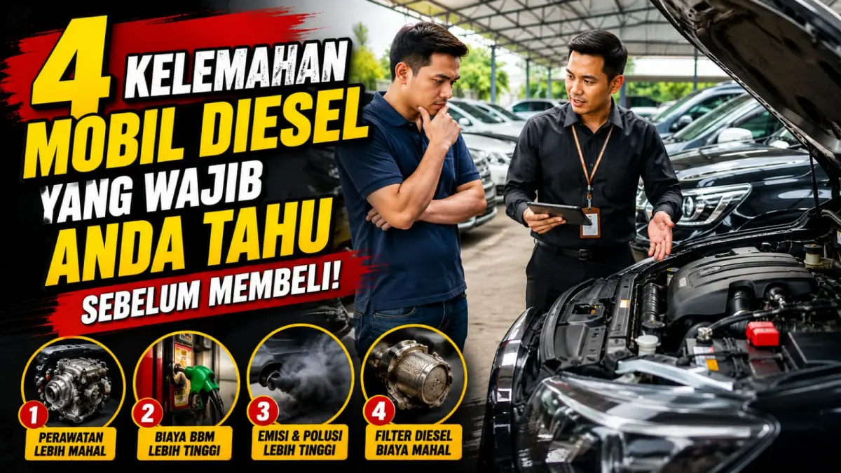 Ilustrasi: Sebelum memutuskan membeli mobil bermesin diesel, wajib diketahui apa saja kelemahan mobil diesel. (ai/Sulistiono)