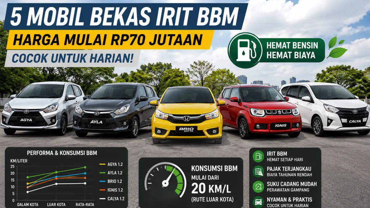 mobil bekas irit BBM murah