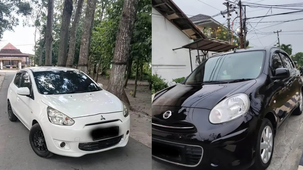 Nissan March 2011 vs Mitsubishi Mirage 2014
